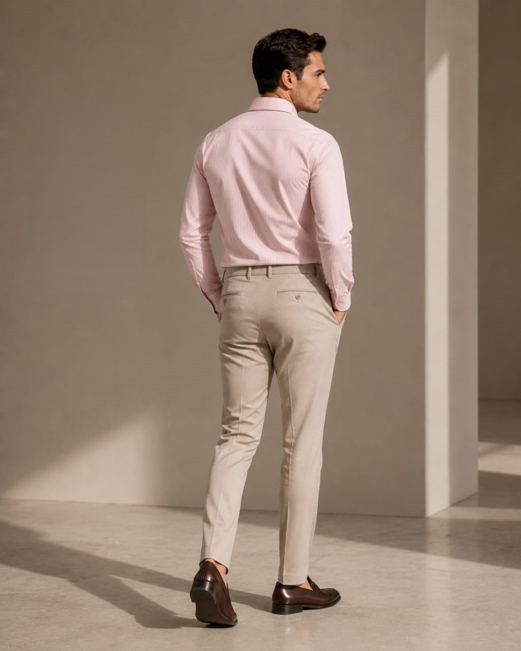 Oxford lining shirt for men