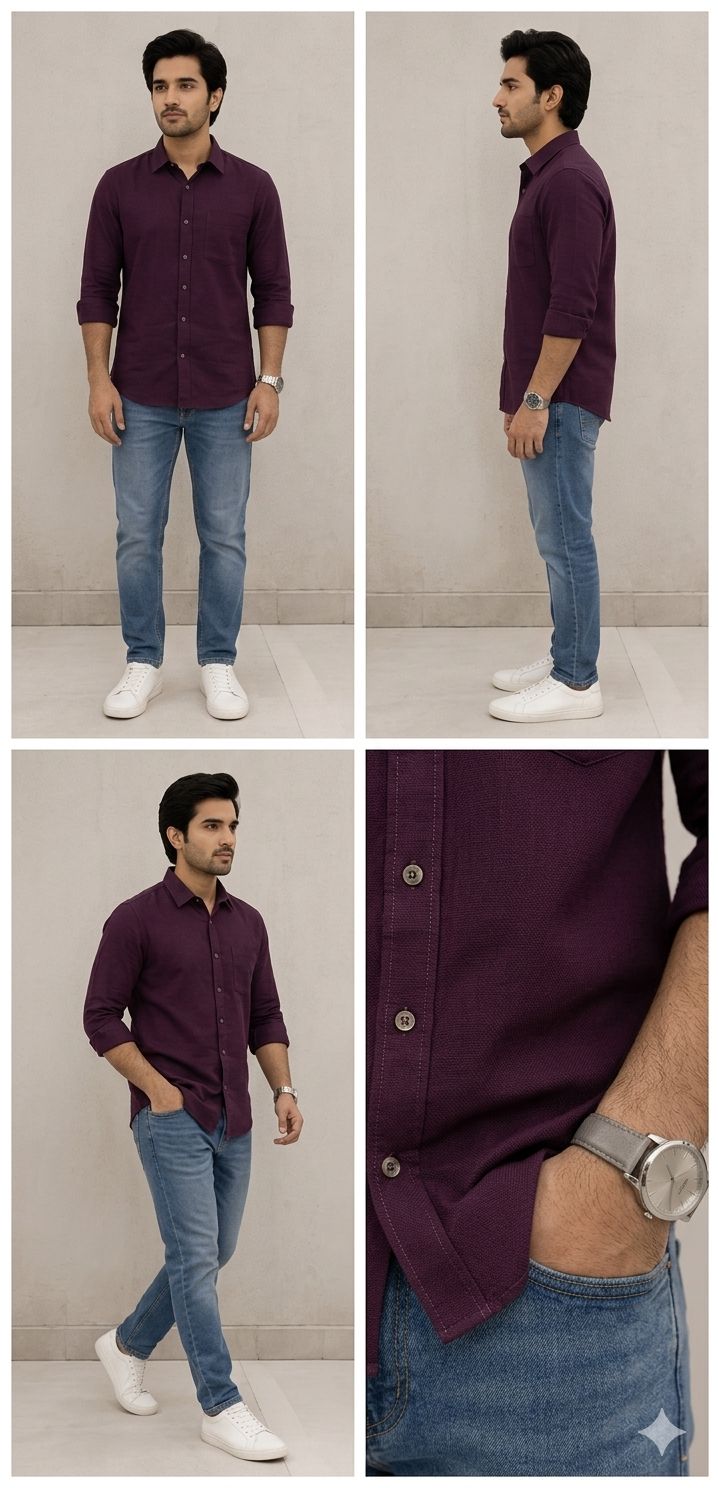 Linen shirt for men